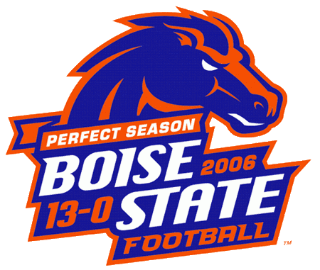 Boise State Broncos 2006 Special Event Logo diy fabric transfer